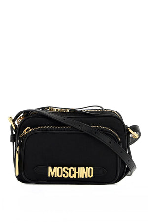 MOSCHINO COUTURE Chic Mini Shoulder Handbag with Metal Logo