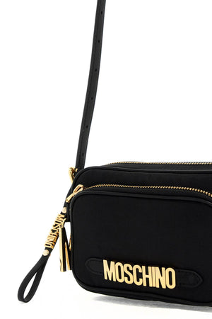 MOSCHINO COUTURE Chic Mini Shoulder Handbag with Metal Logo