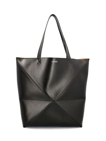 Túi xách đeo vai lớn Black PUZZLE FOLD cho nữ - SS24 Collection