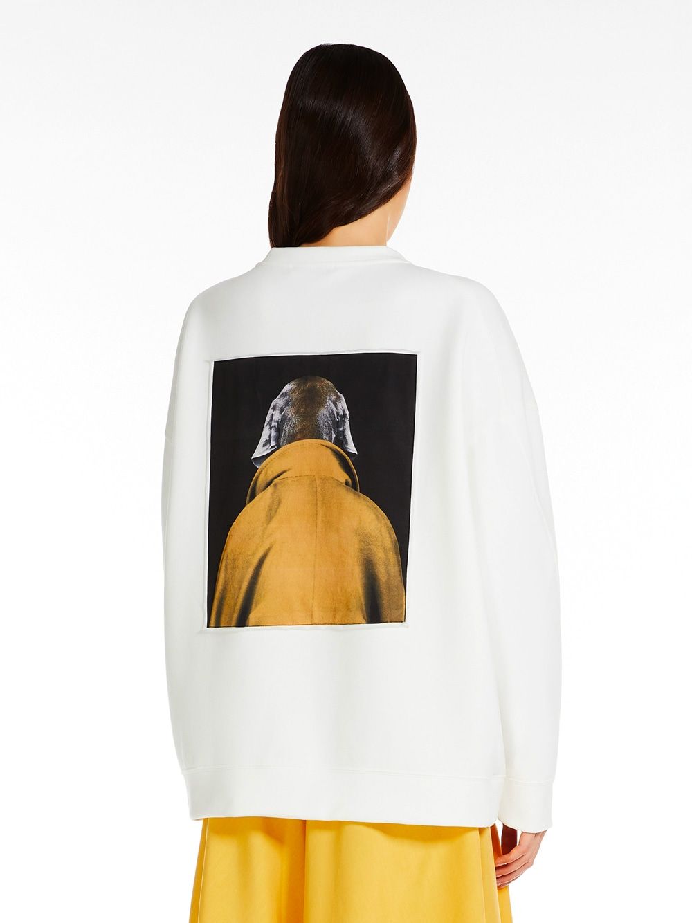 MAX MARA Printed Cotton Sweatshirt