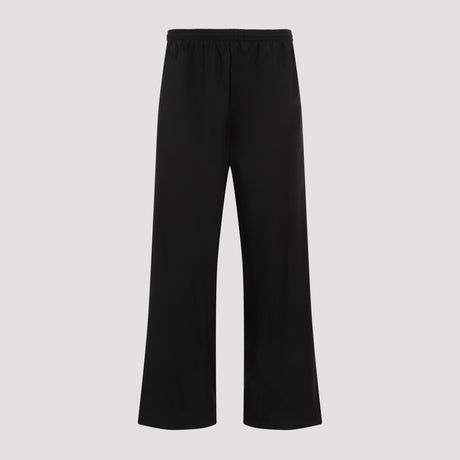 BALENCIAGA Sleek Wide Leg Cotton Pants for Men