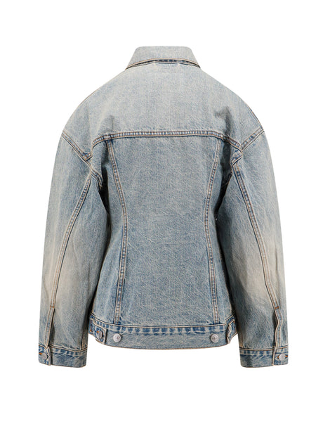 BALENCIAGA Hourglass Denim Jacket - Women