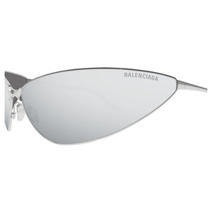 BALENCIAGA Sleek Silver Unisex Sunglasses