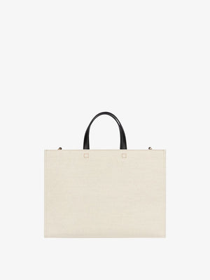 GIVENCHY Elegant Ecru G Canvas Tote for Women