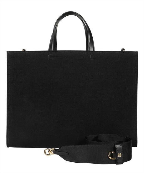 Túi đeo vai SS24 G-Tote kích thước trung bình màu đen