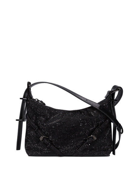 GIVENCHY Mini Shoulder Bag with Strass Accents