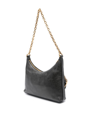 GIVENCHY Luxurious Black Leather Pouch Handbag for Women