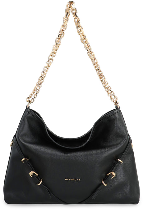 GIVENCHY Elegant Mini Handbag with Gold Logo Chain