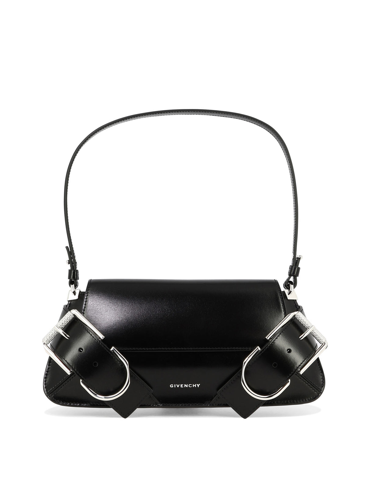 GIVENCHY Luxurious Black Leather Shoulder Bag for Women