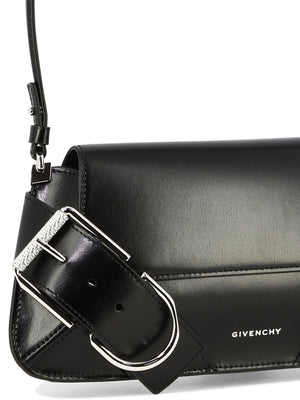 GIVENCHY Luxurious Black Leather Shoulder Bag for Women