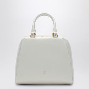 GIVENCHY Mini Cube Leather Handbag with Gold-Tone Accents - 21.9cm