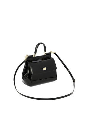 DOLCE & GABBANA Premium Black Tote Bag for Women - Chic & Sleek Design