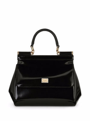 DOLCE & GABBANA Premium Black Tote Bag for Women - Chic & Sleek Design