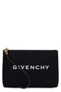 GIVENCHY Coated Canvas Clutch Bag - 26x19x6 CM