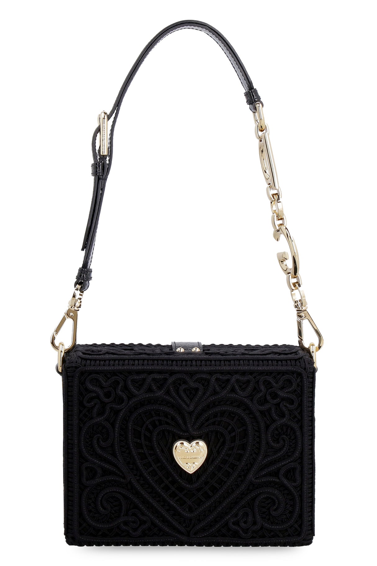 DOLCE & GABBANA Sophisticated Black Borsa a Mano for Women - SS22 Collection