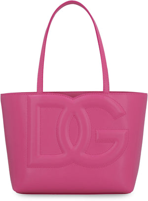 DOLCE & GABBANA Mini Luxe Leather Tote Handbag