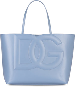 DOLCE & GABBANA Mini Leather Tote Handbag