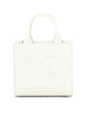 DOLCE & GABBANA Stylish 24SS Shoulder Tote Bag in Crisp White for Women