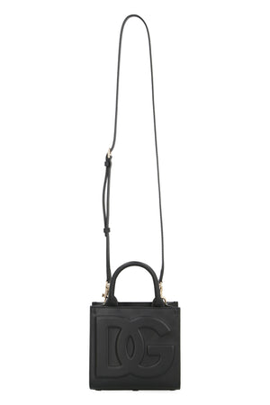 DOLCE & GABBANA Embossed Raffia Mini Tote - FW23