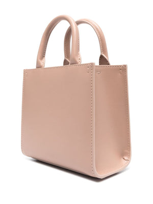 DOLCE & GABBANA Blush Leather DG Tote Handbag