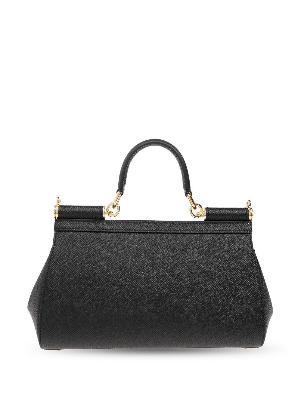 DOLCE & GABBANA Medium Leather Tote Handbag