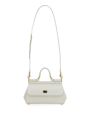 DOLCE & GABBANA Sicily Mini Leather Handbag