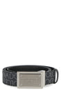 DOLCE & GABBANA Reversible Logo Belt for Men in Grey - FW23 Collection