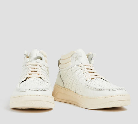 ACNE STUDIOS Textured Leather High-Top Sneakers for Men