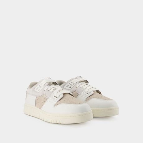 ACNE STUDIOS 08STHLM Low ES Mix White Leather Sneaker