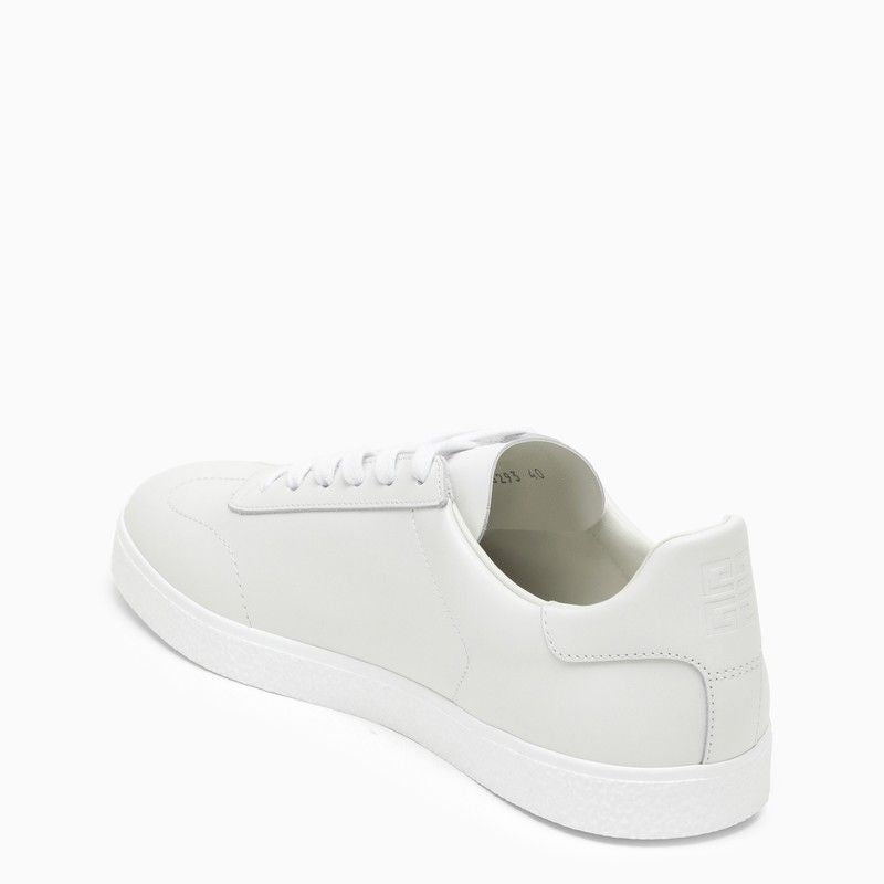 GIVENCHY White Leather Low-Top Sneaker for Women | SS24 Collection