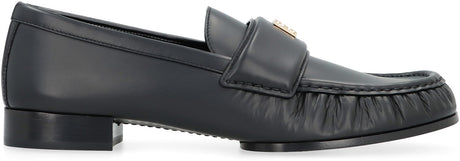 GIVENCHY Black 4G Leather Loafers