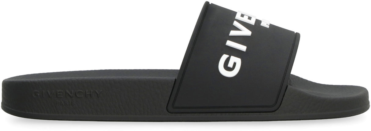 GIVENCHY Logo Slide Sandals for Women