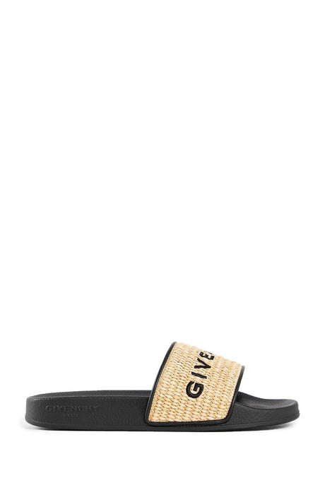 GIVENCHY Chic Black Slide Sandals