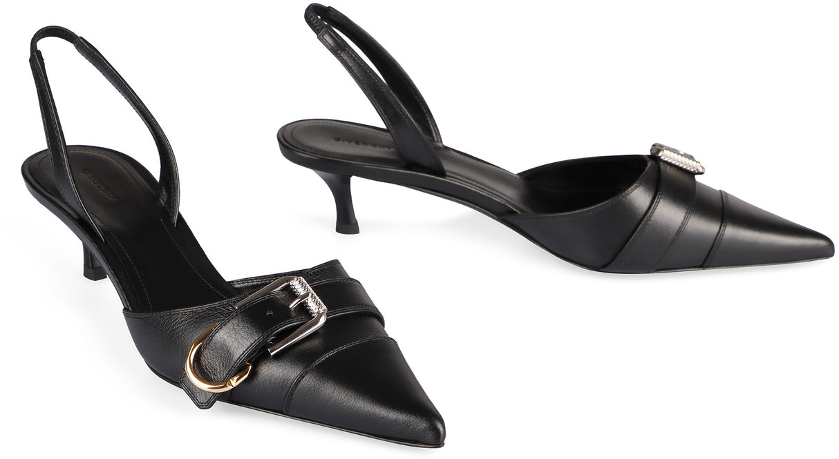 GIVENCHY Luxurious Black Leather Pumps for Women