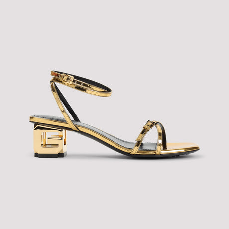 GIVENCHY G-Cube Strap Sandals with 4.5cm Heel - Women