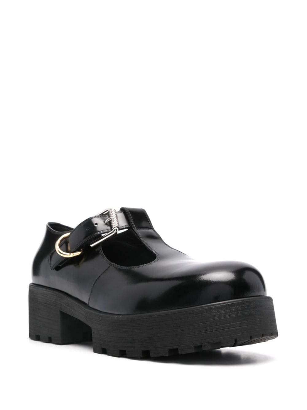 GIVENCHY Chic Leather Baby Pumps with Cut-Out Detailing