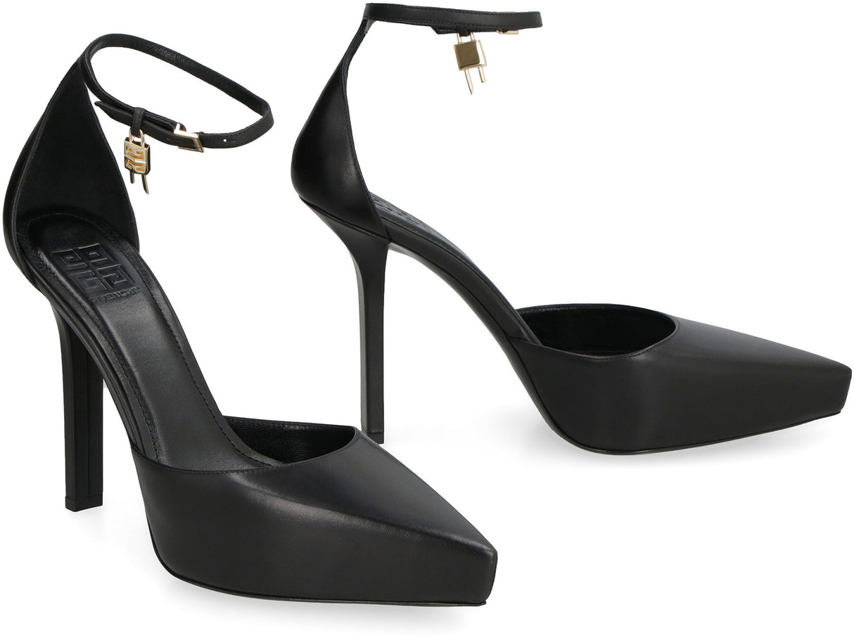 GIVENCHY Elegant G-Lock Leather Pumps for Stylish Women