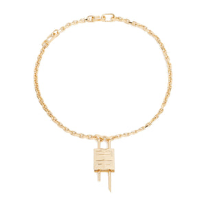 GIVENCHY LOCK NECKLACE WITH 4G PADLOCK