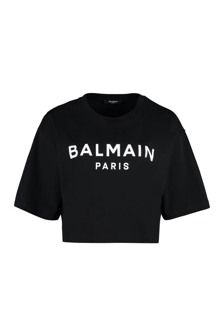 BALMAIN Essential Cotton Crew-Neck Tee