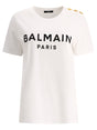 BALMAIN Simple White T-Shirt - SS24