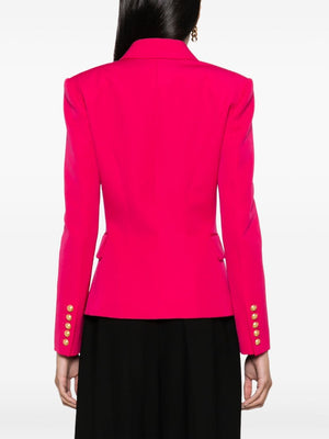 BALMAIN Fashionable 24SS Women's Fuchsia Outer Jacket