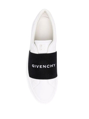 GIVENCHY Men's City Sport Leather Slip-On Sneakers