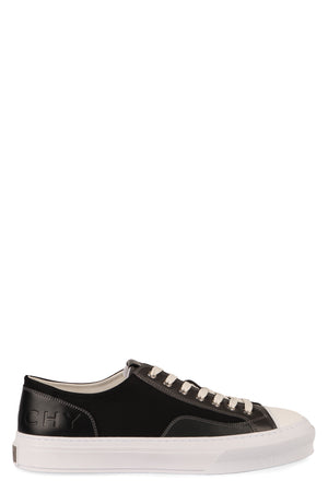 GIVENCHY Urban Canvas and Leather Sneakers