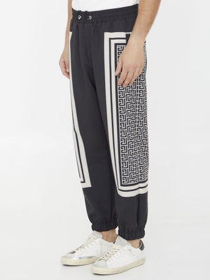 BALMAIN Monogram Track Joggers