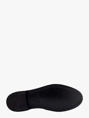 GIVENCHY Black Leather Men's Moccasins for Spring/Summer 2024