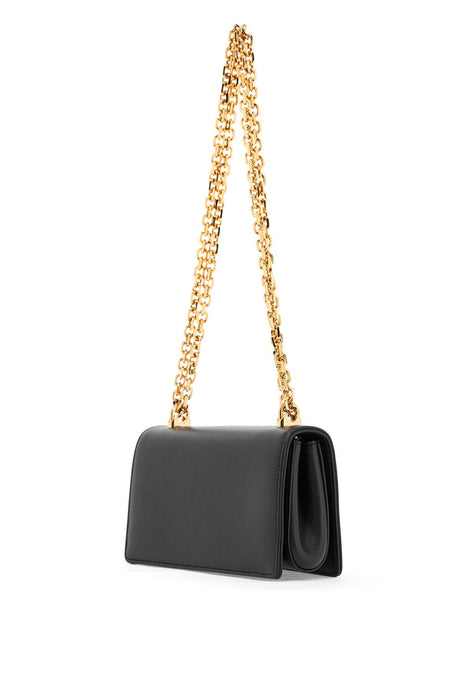 DOLCE & GABBANA Elegant Mini Crossbody Leather Clutch