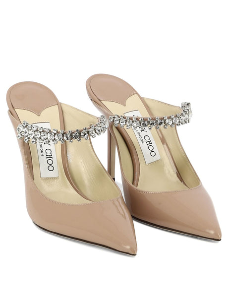 JIMMY CHOO Pink Patent Leather Pumps for Women - New Arrival for FW24