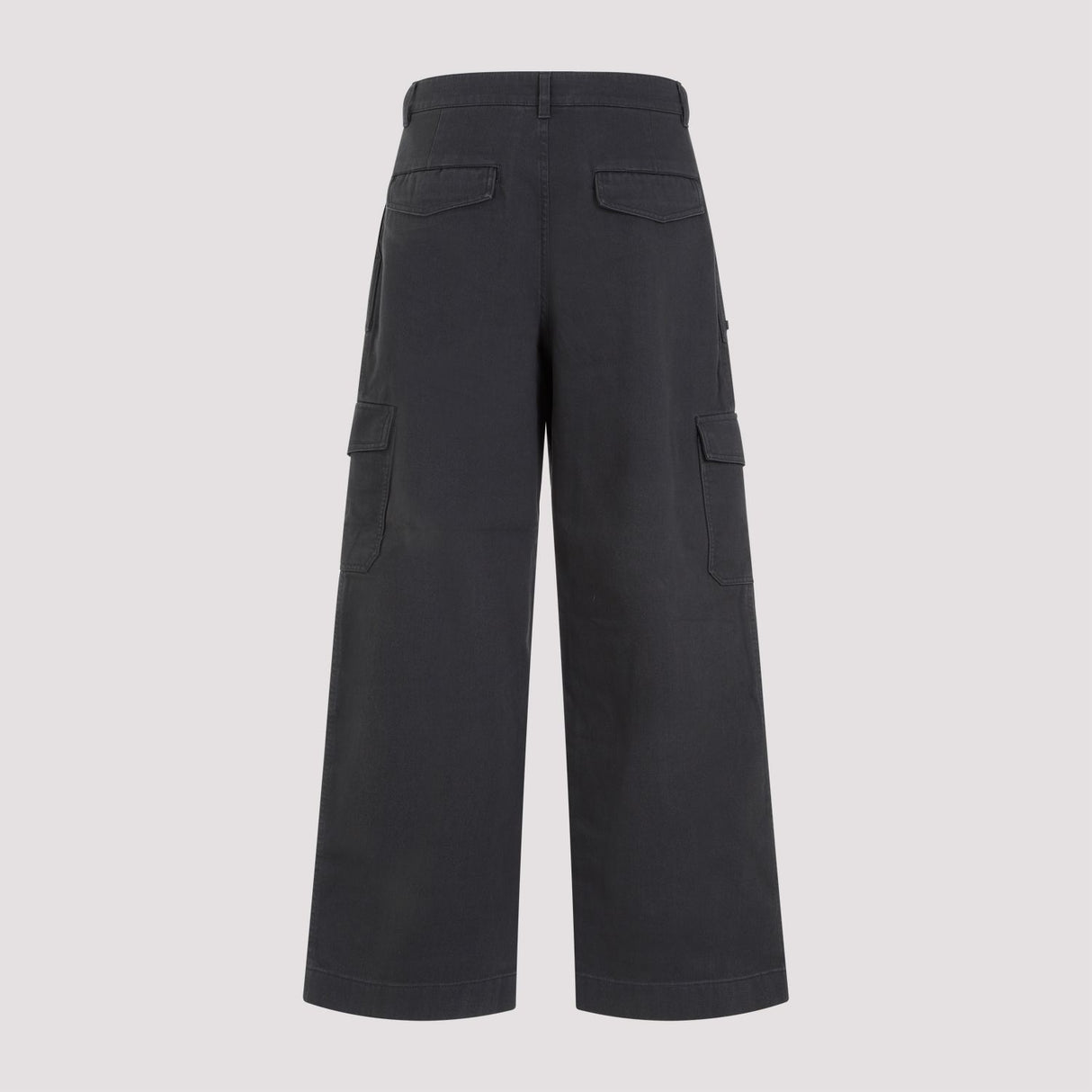 ACNE STUDIOS Men's Dark Grey Cargo Pants for SS24 Collection