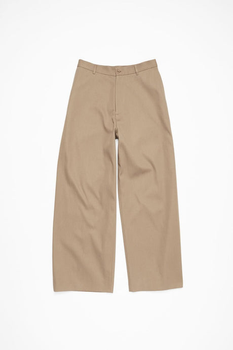 ACNE STUDIOS Double Cotton Twill Trousers for Men