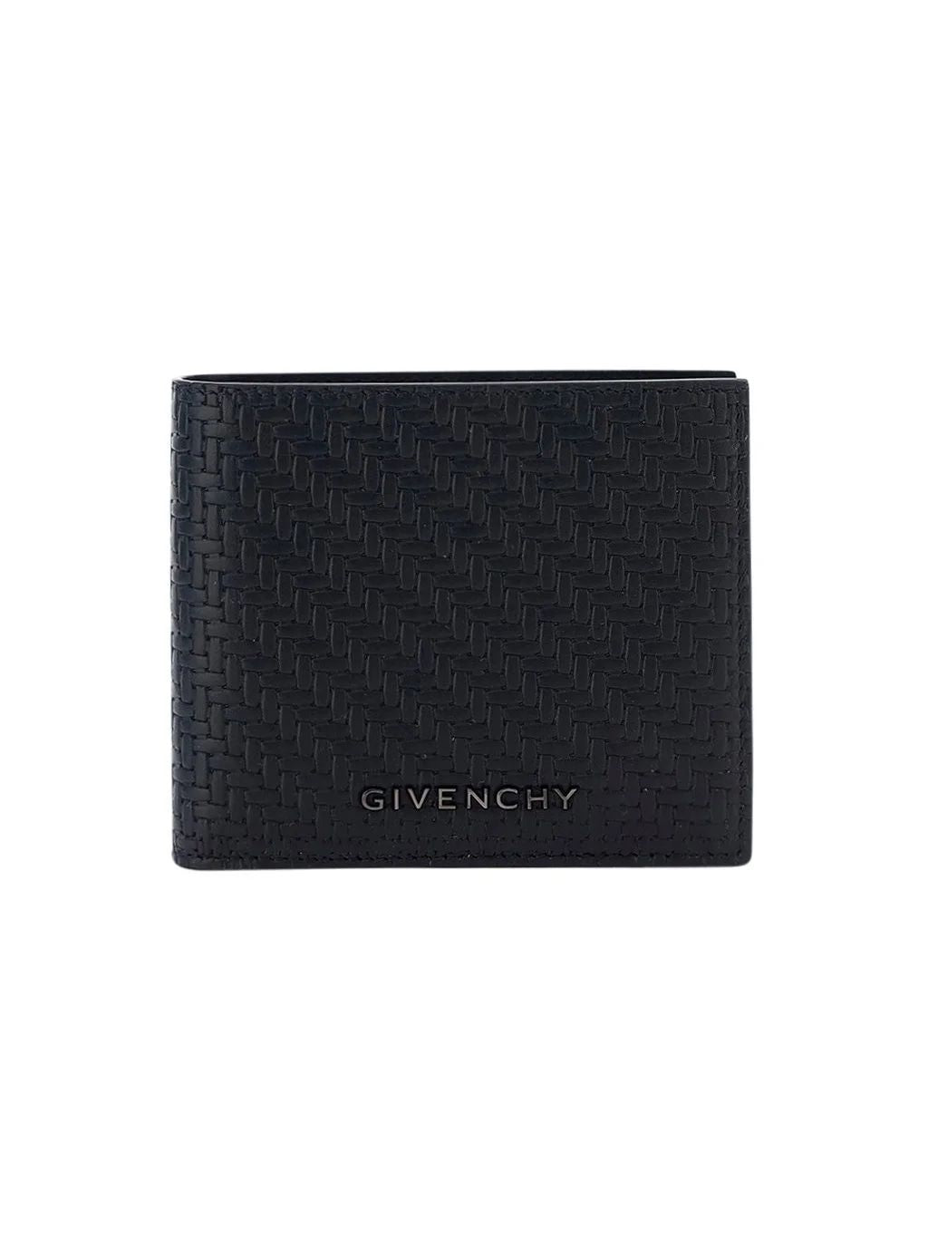 GIVENCHY Men's Mini Bi-Fold Leather Wallet